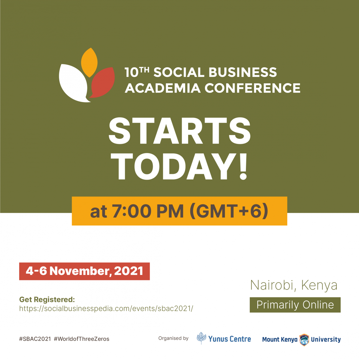 The 10th Social Business Academia Conference starts today!